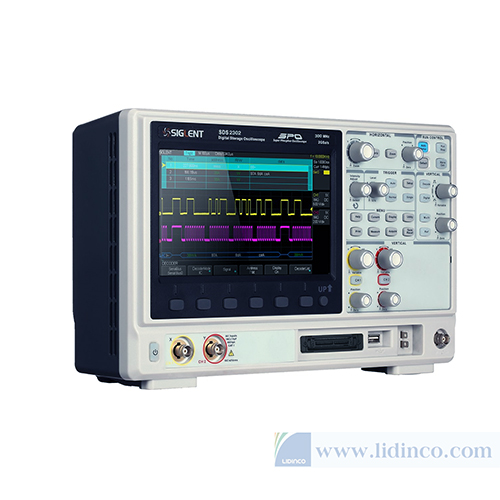 Máy hiện sóng, Oscilloscope Siglent SDS2302 300 MHz, 2 CH