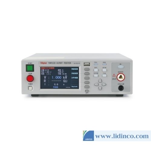 Máy kiểm tra an toàn điện Tonghui TH9310A 5kVAC/6kVDC