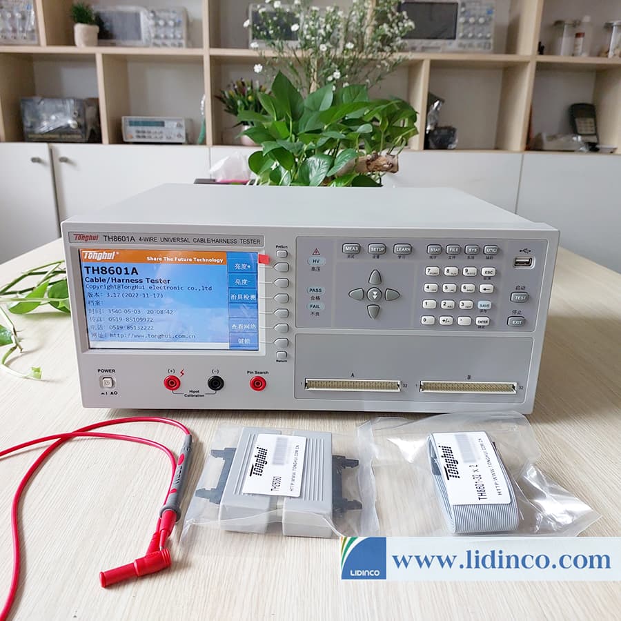 Máy kiểm tra cáp truyền dữ liệu TongHui TH8601A