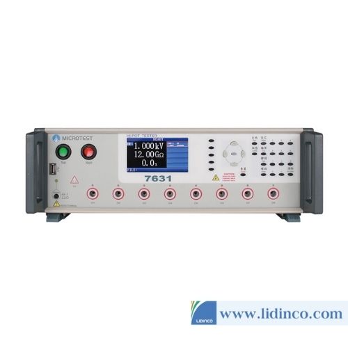 Precision Hipot Tester Microtest 7631