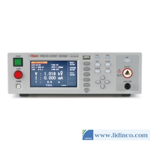 Máy kiểm tra Hipot TongHui TH9310 5kVAC - 6kVDC
