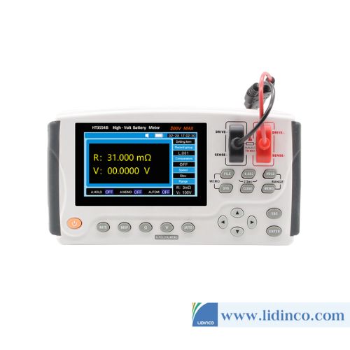 Portable Battery Tester Testing Hopetech HT3554B (0.00001V~300.000V)