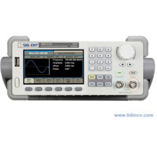 Máy phát xung, hàm Siglent SDG 5122, 120MHz, 2 CH