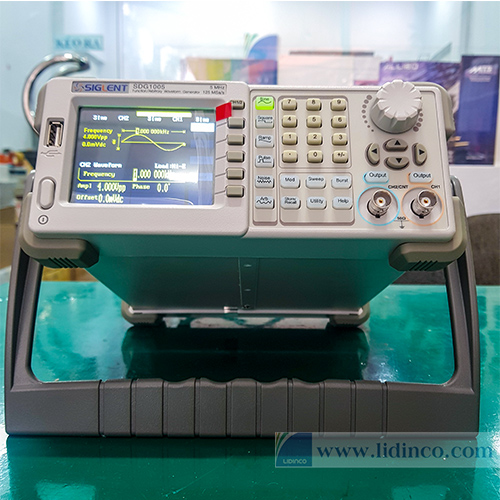 Máy phát xung hàm Siglent SDG1025 25Mhz 2 CH