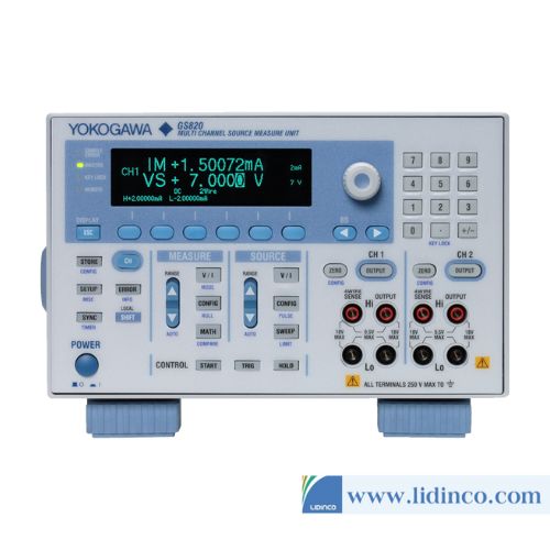 Multi Channel Source Measure Unit Yokogawa GS820 50V/3.2A