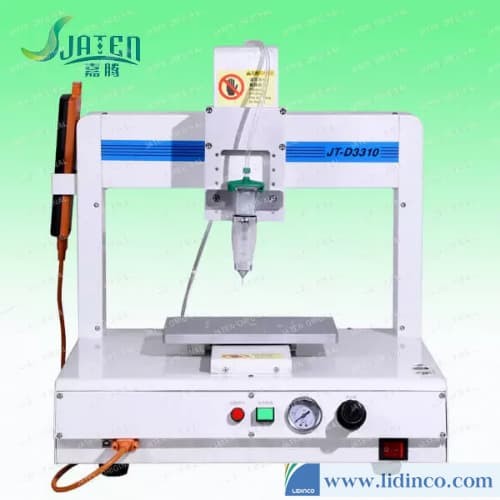 Máy tra keo tự động 3 trụ Jaten JT-D3410