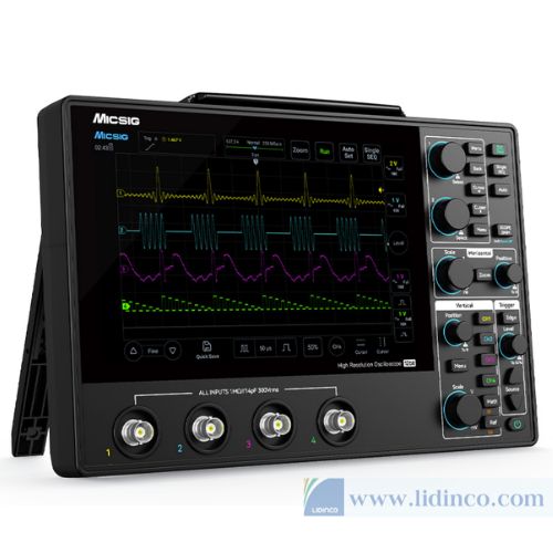 High Resolution Tablet Oscilloscope Micsig MHO14-200N