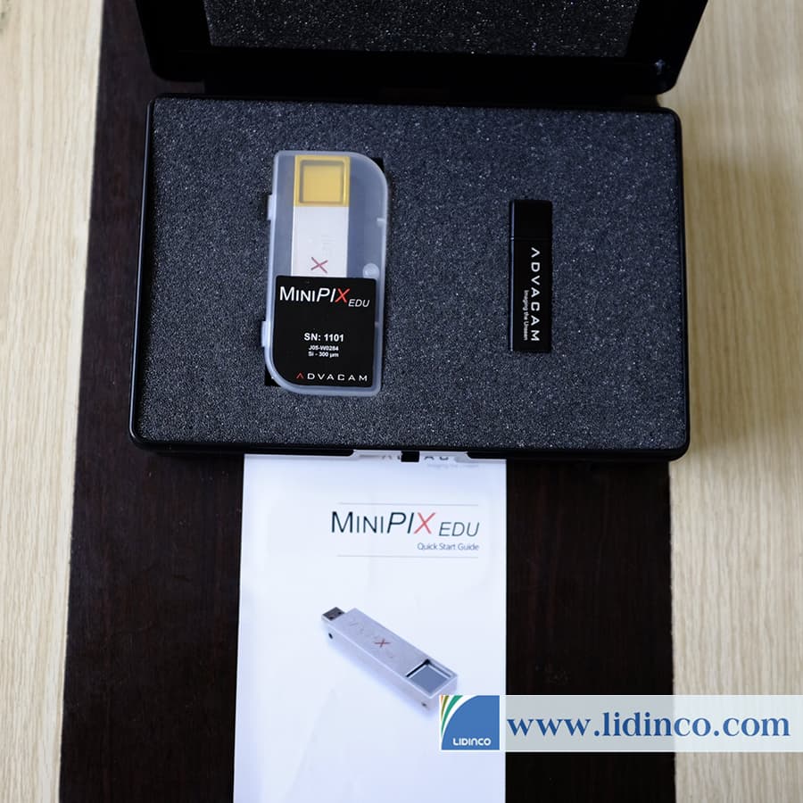 Camera chụp bức xạ dạng USB dùng cho giáo dục Advacam MiniPIX EDU