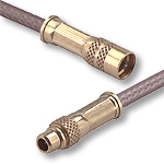 Đầu nối MMCX HUBER+SUHNER 50 Ohm, 6 GHz