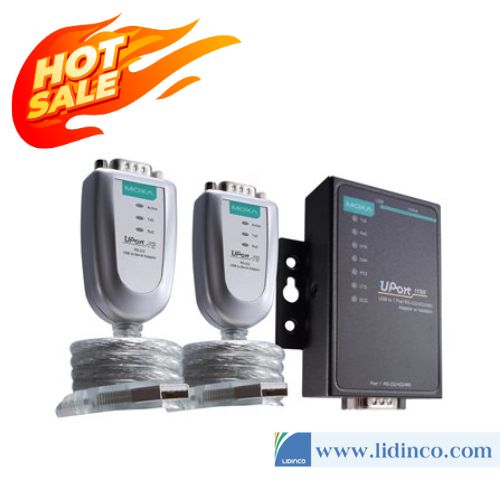 Cáp chuyển USB sang RS422 RS485 Moxa Uport 1130/Uport 1130I