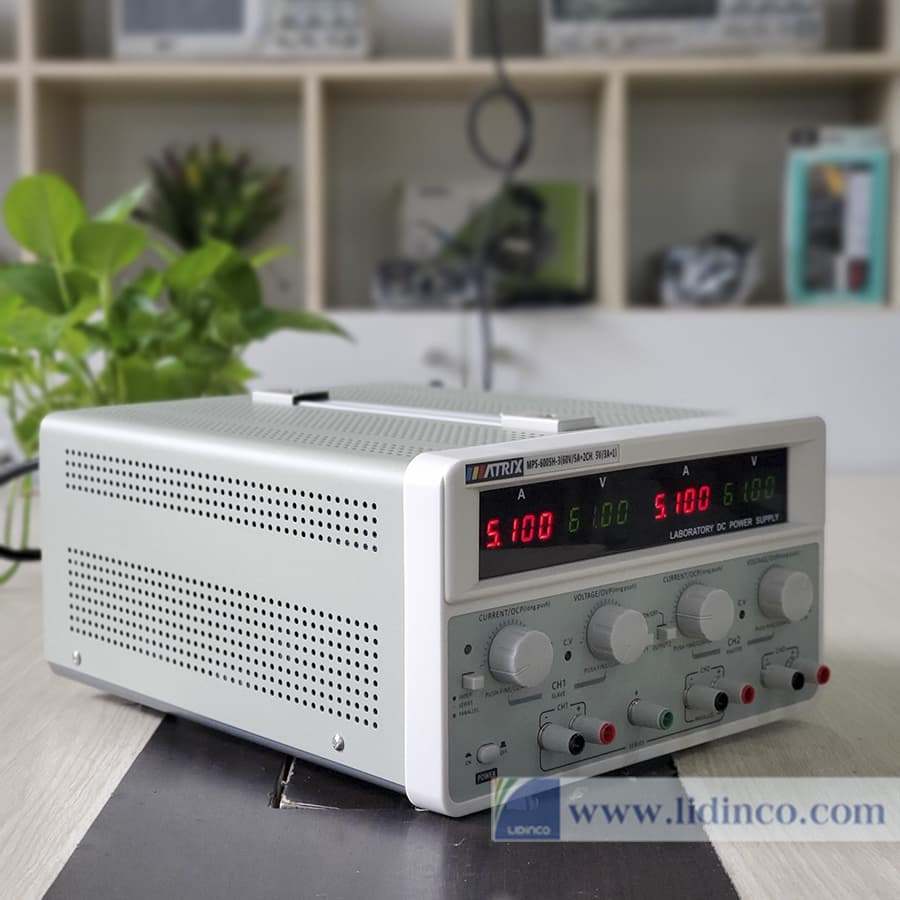 High Precision Triple-channel Linear DC Power Supply Matrix MPS-3005H-3 3 CH