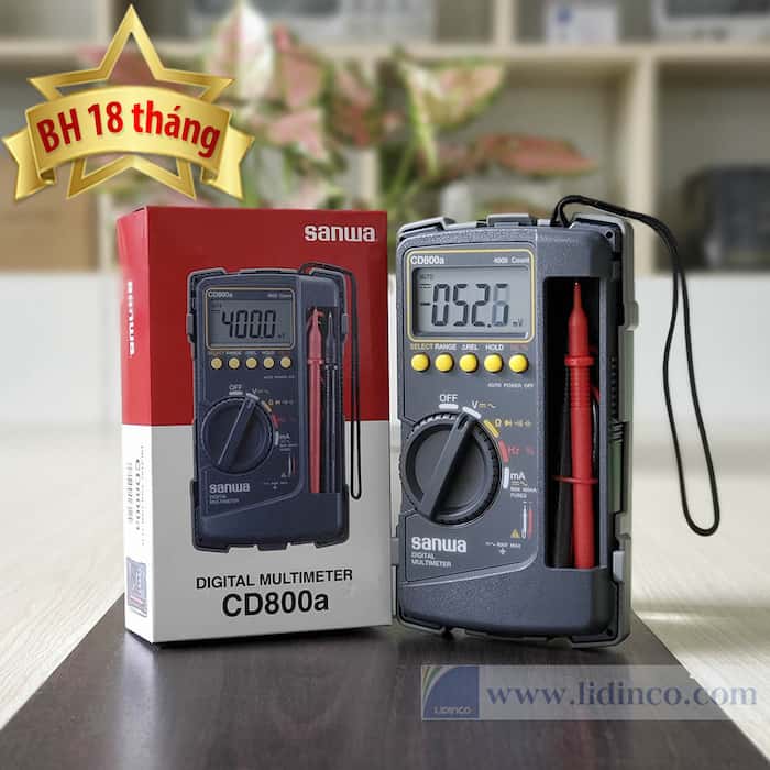 Đồng hồ vạn năng Sanwa CD800a Nhật Bản