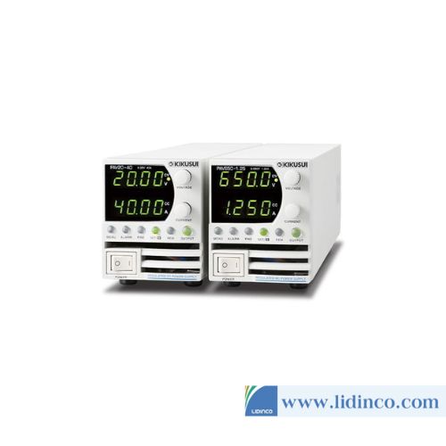 Compact Variable-switching Regulated DC Power Supply Kikusui PAV650-1.25