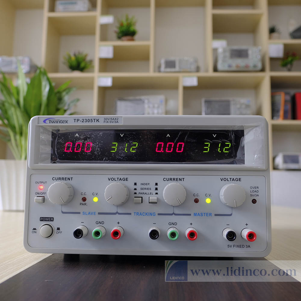 DC Power supply Twintex TP2305TK, 03 Output, 30V/5A/3A