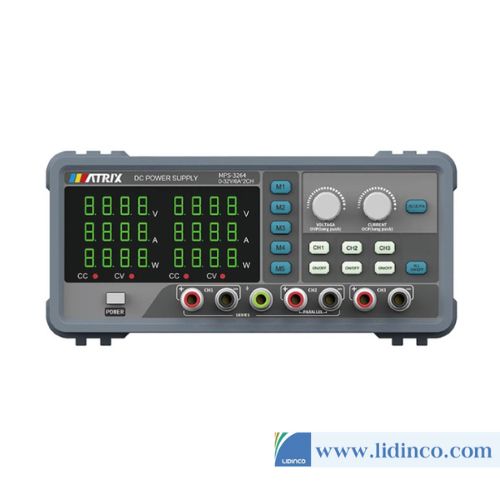 TRIPLE CHANNEL DC POWER SUPPLY Matrix MPS-3264 (32V-6A)