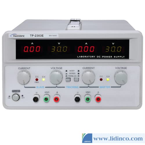 Multiple Output Linear DC Power Supply Twintex TP-2303TK, 30V-3A