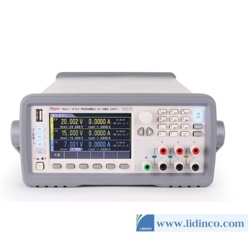 Triple-channel Programmable Linear DC Power Supply TongHui TH6402A