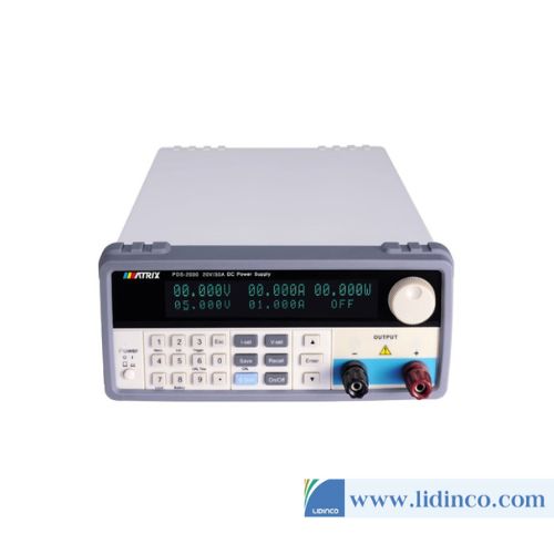 Nguồn lập trình DC Matrix PDS-1560 (60A-15V)