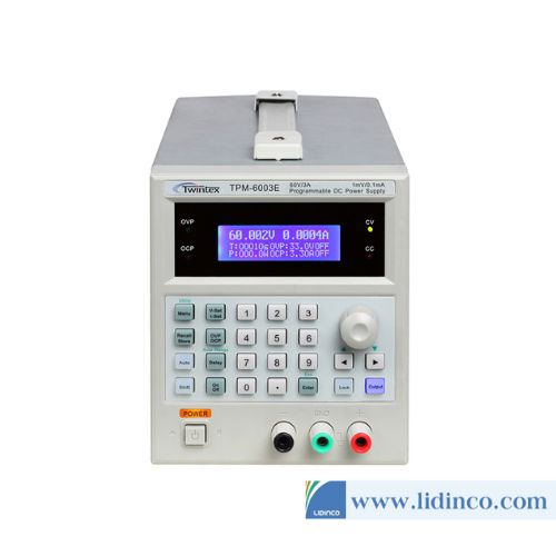 Programmable DC Power Supply Twintex TPM-6003E