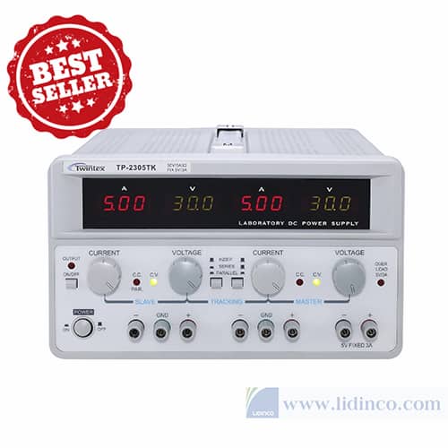 DC Power supply Twintex TP2305TK, 03 Output, 30V/5A/3A