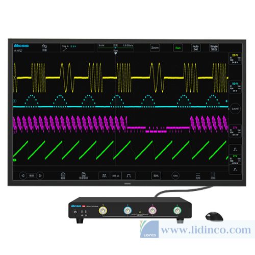 High Resolution Modular Oscilloscope Micsig MO34-250Pro, 250MHz, 4CH