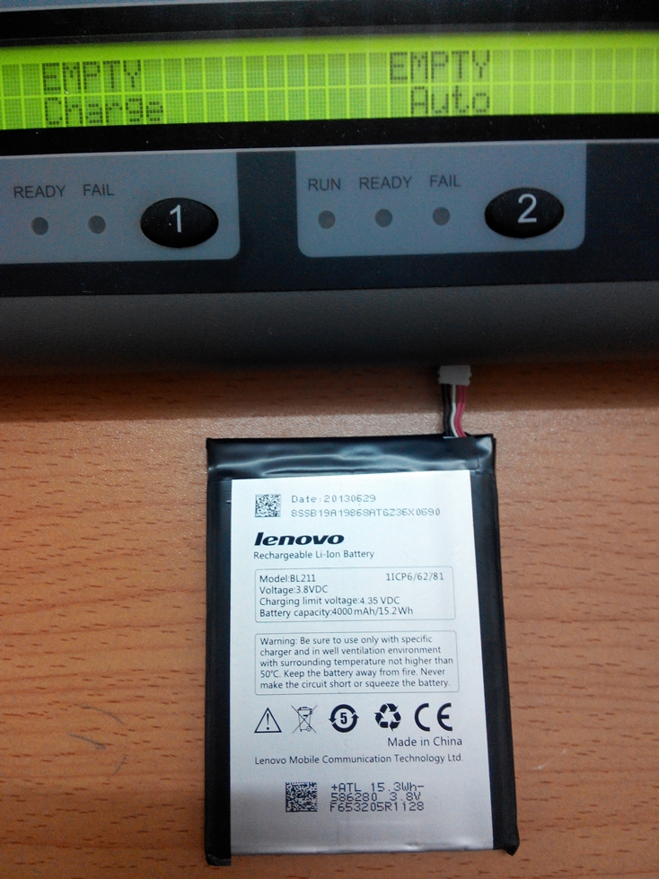 Review battery Lenovo P780