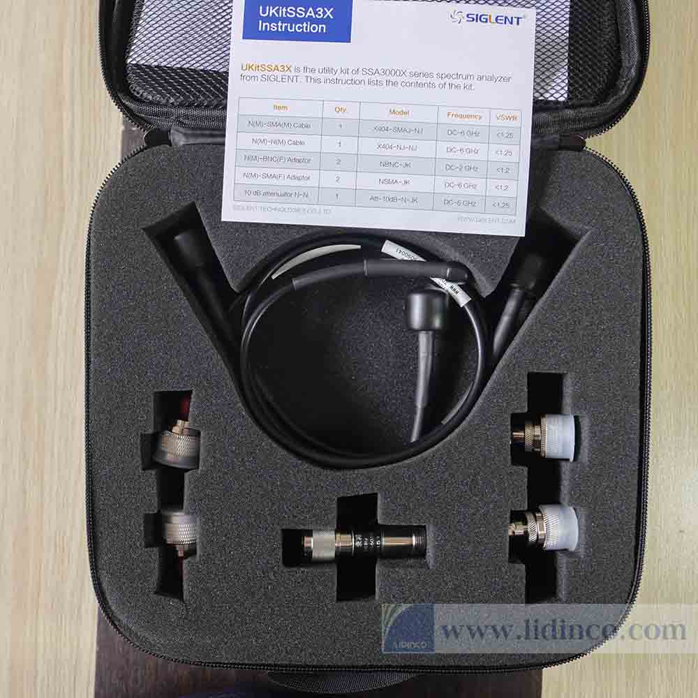 Bộ phụ kiện cho máy phân tích phổ Siglent UKitSSA3X