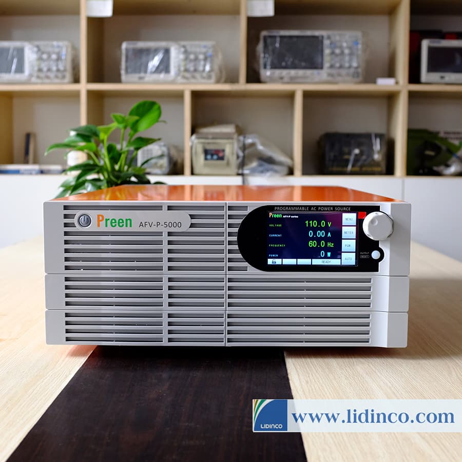 High Performance Programmable AC Power Source Preen AFV-P-5000