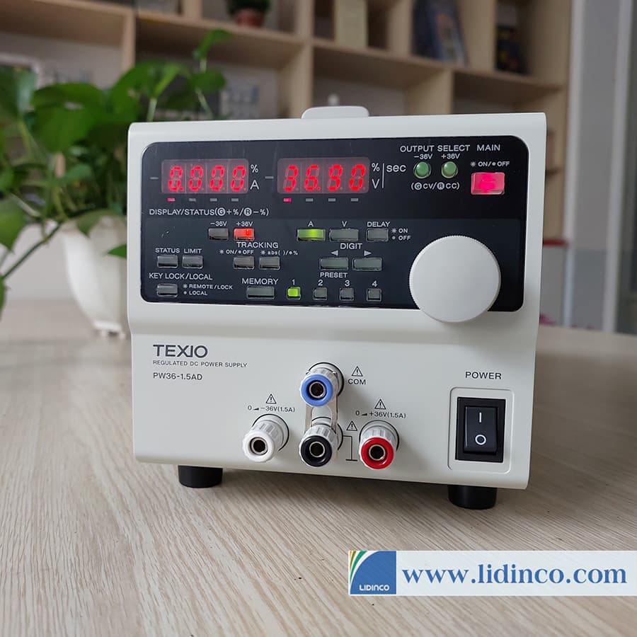 Máy cấp nguồn một chiều DC TEXIO PW36-1.5AD