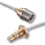 Cáp RF QMA HUBER+SUHNER 50 Ω, 18 GHz