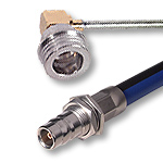 Đầu nối đồng trục RF QC HUBER+SUHNER 50 Ohm, 11 GHz
