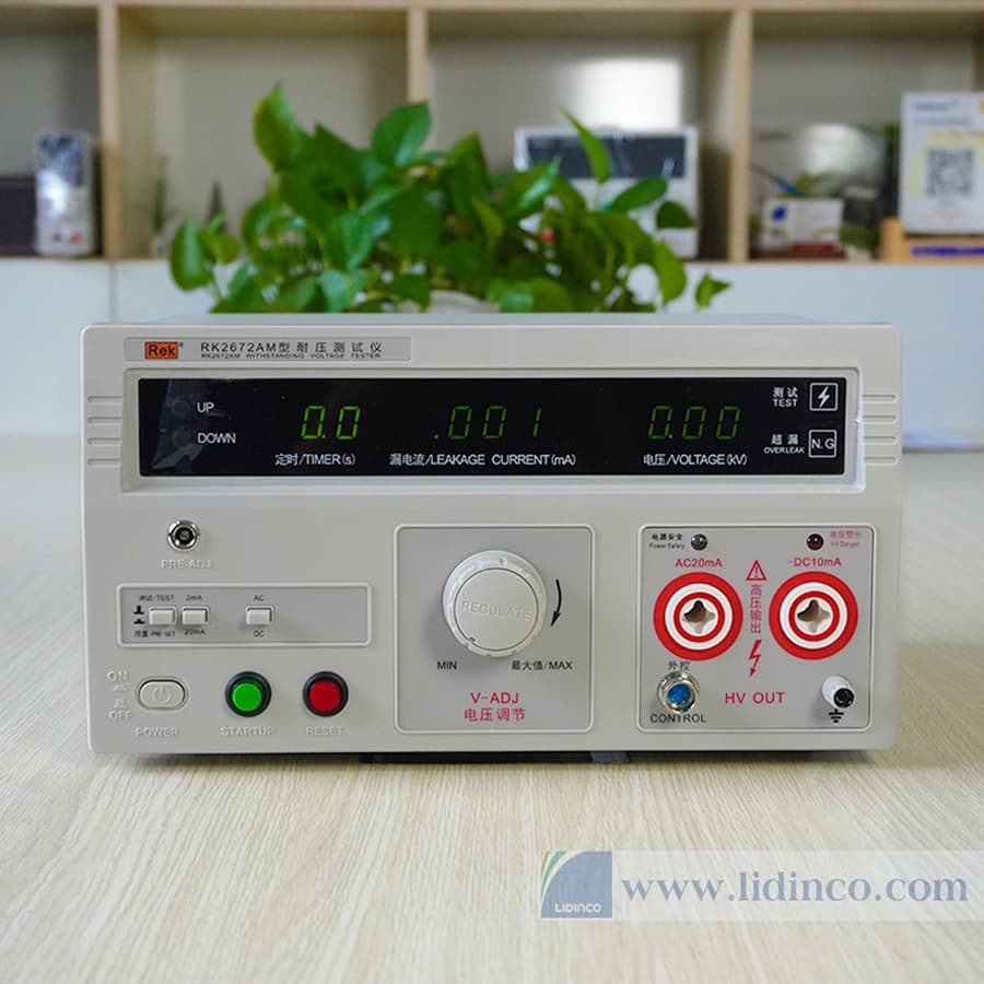 Máy kiểm tra điện áp chịu đựng AC/DC Rektest RK2672AM