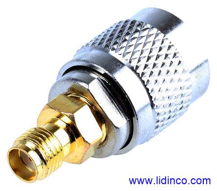 RF Adapter SMA Socket to TNC Plug  7619982
