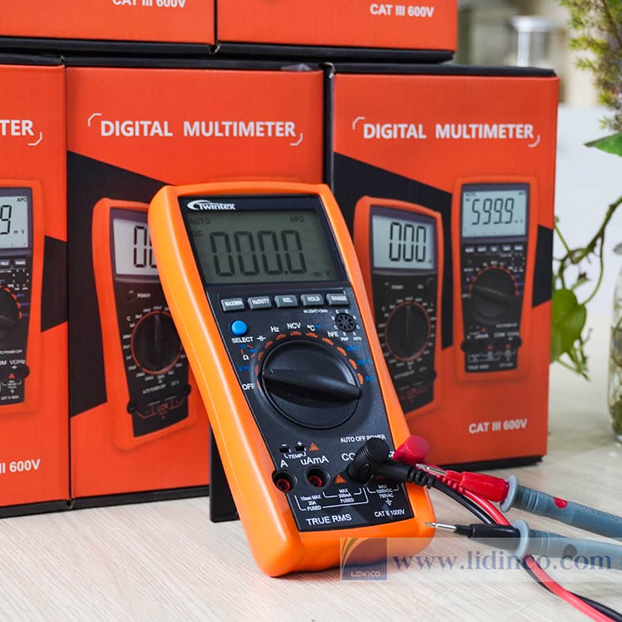 Đồng hồ vạn năng Twintex True RMS TM197 Đài Loan