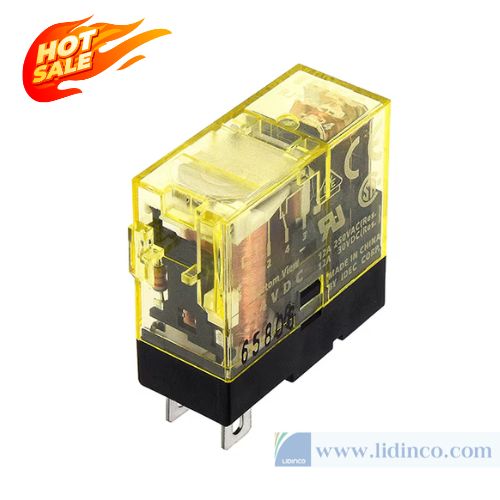 Rơ le trung gian IDEC RJ2S-CL-D24 (8 chân dẹp)