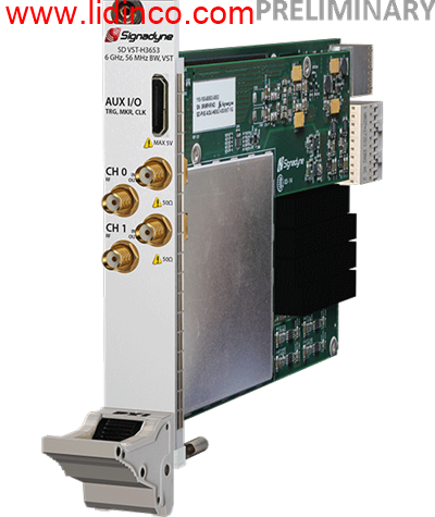 Vector Signal Transceiver VST-H3653, 6 GHz, 56 MHz BW, 2x2 CH MIMO