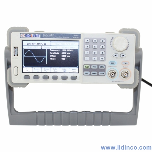 Máy phát xung, hàm Siglent SDG 5082, 80MHz, 2 CH