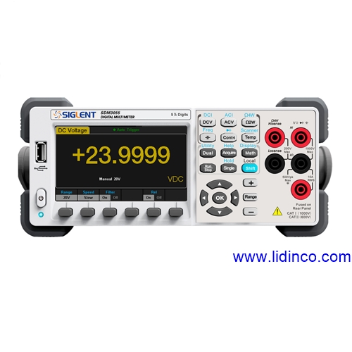 Đồng hồ vạn năng để bàn Siglent SDM3055, 5 ½ digit