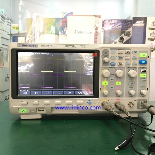 Digital Oscilloscope Siglent SDS1202X 200Mhz, 2 CH