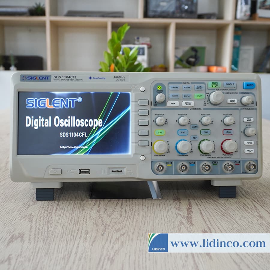 Digital Oscilloscope Siglent SDS1104CFL, 100 MHz, 4 Channel