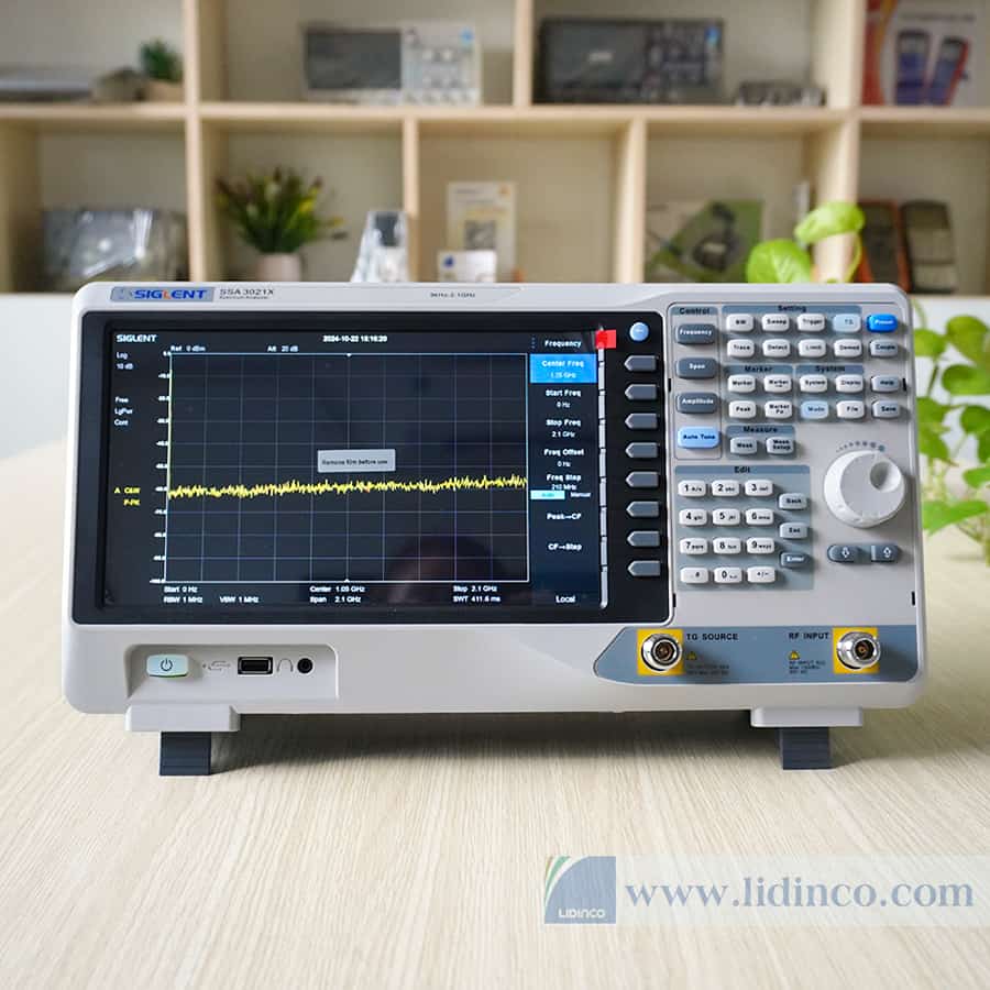 Spectrum analyzer Siglent SSA3021X, 9KHz ~ 2.1GHz