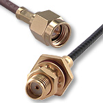 Đầu nối RF SMA HUBER+SUHNER 18 GHz