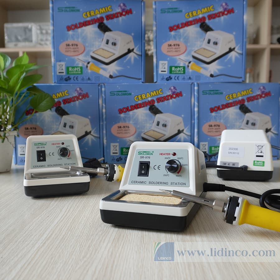 Máy hàn thiếc Solomon SR-976 50W 250 - 480°C