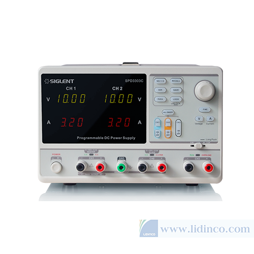 Nguồn một chiều (DC) SPD3303D, 3 CH, 30V/3A