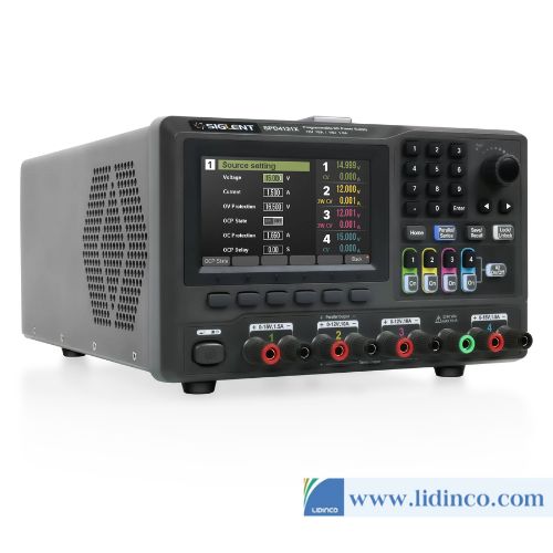Bộ nguồn lập trình DC Siglent SPD4306X 4CH