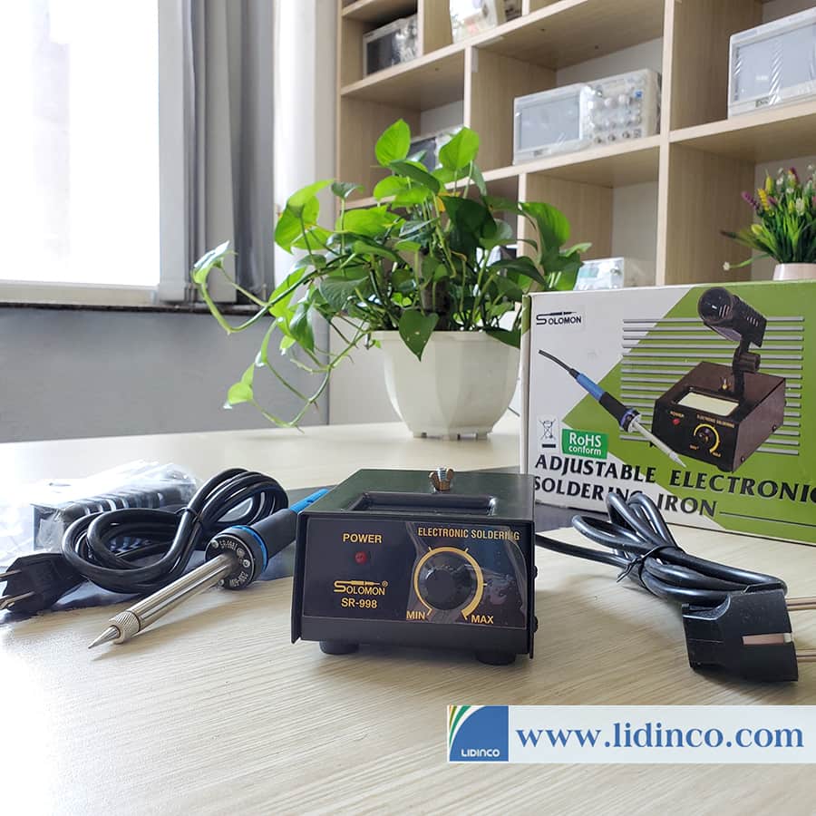 Trạm hàn linh kiện Solomon SR-998 15W-60W