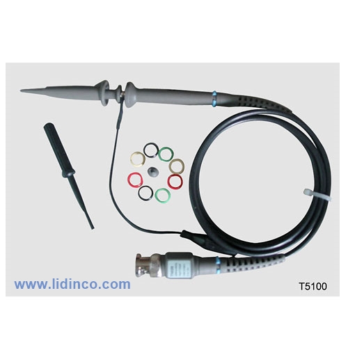 Oscilloscope probes T5100, 100MHz, 10:1
