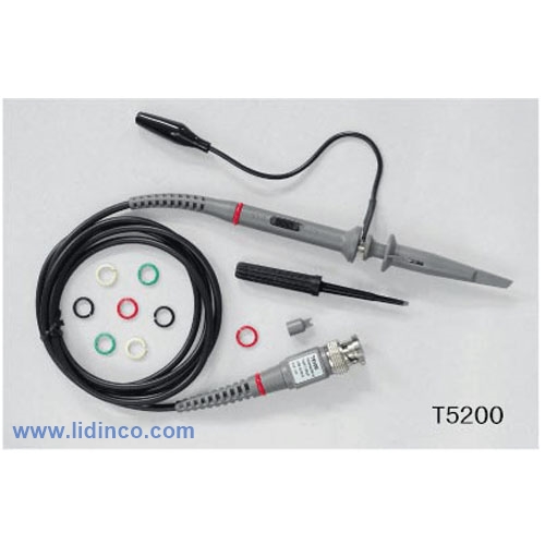 Oscilloscope probe T5200, 200MHz, 10:1