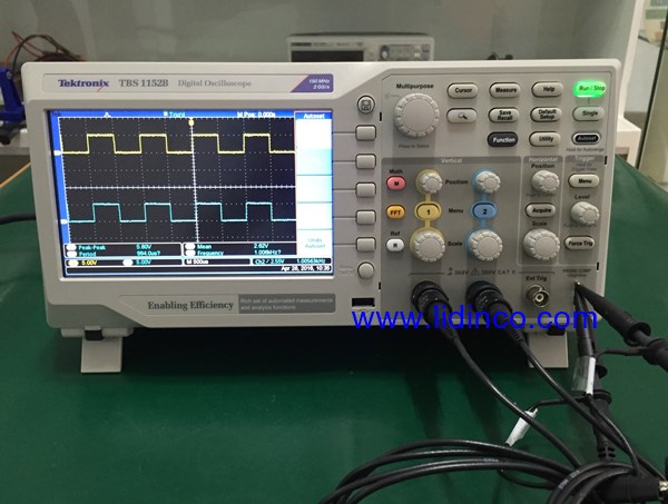 Máy hiện sóng, Oscilloscope Tektronix TBS1152B, 150MHz, 2 CH
