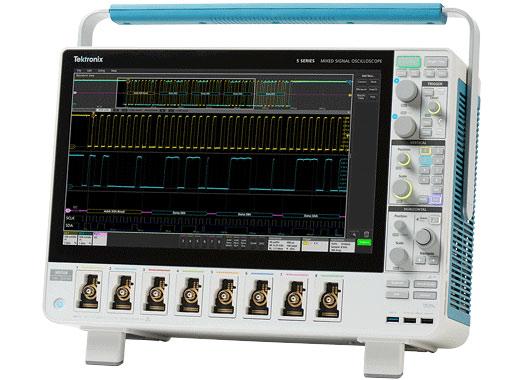 Mixed Signal Oscilloscope Tektronix MSO58, 2 GHz, 8 channels, 6.25 GS/s